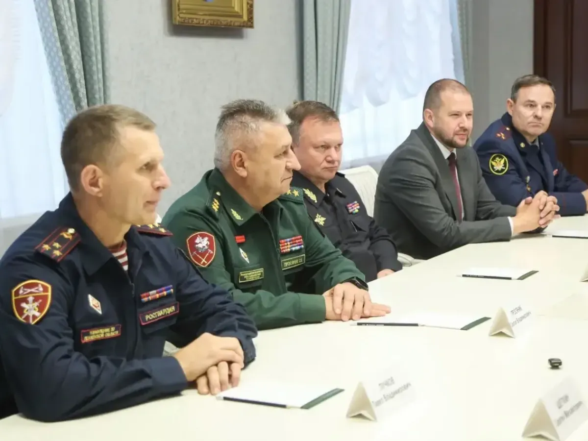 Павла Пучкова представили как нового начальника управления Росгвардии по Пензенской области