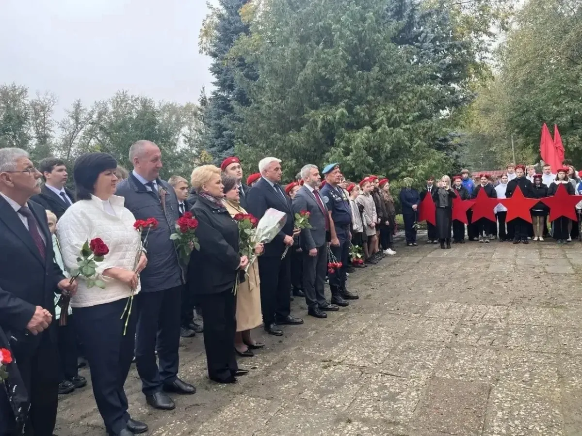 В Рамзае открыли мемориальную доску Александру Дручкову