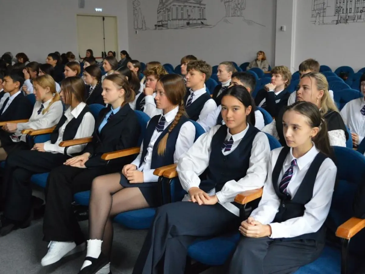В кадетском корпусе имени В. В. Канакина открыли первичное отделение «Движения первых»