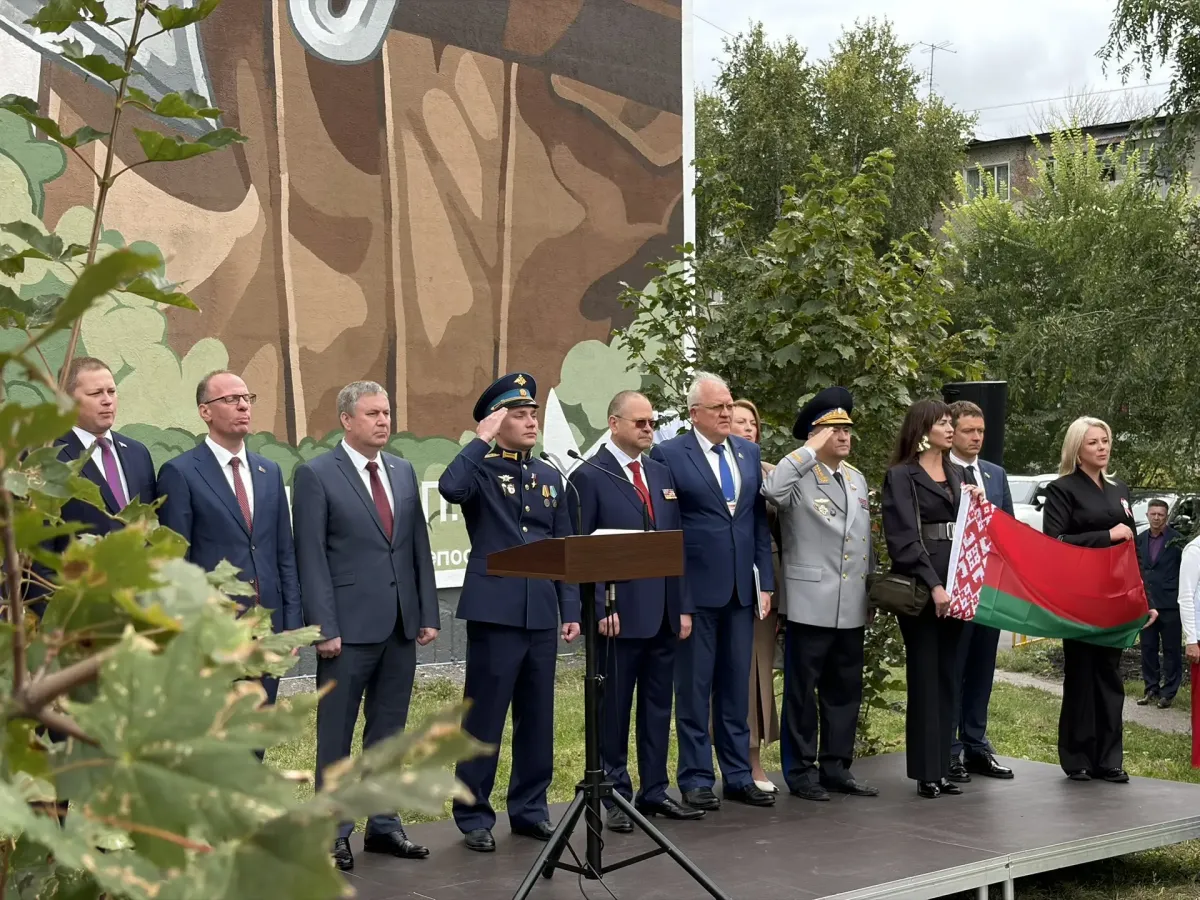 В Пензе открыли мурал, посвящённый Петру Котельникову