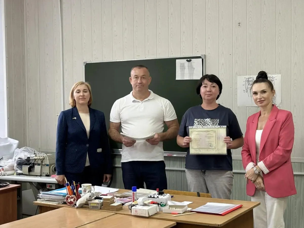 В Пензе 24 человека бесплатно обучились профессии портного по нацпроекту