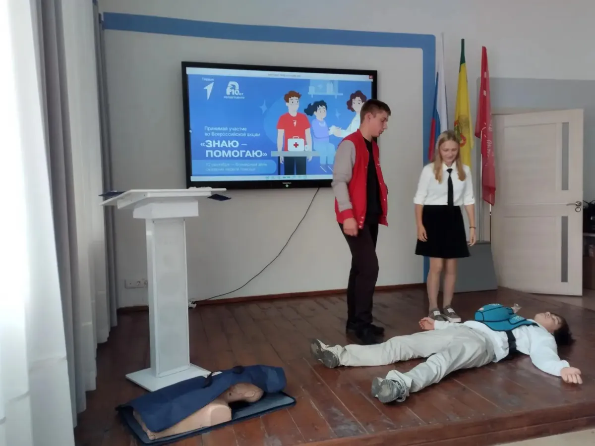 В Пензенском областном медицинском колледже провели мастер-класс по первой помощи