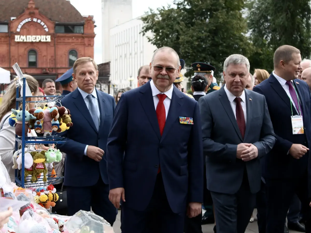 На площади Ленина в Пензе официально открыли празднование Дня города