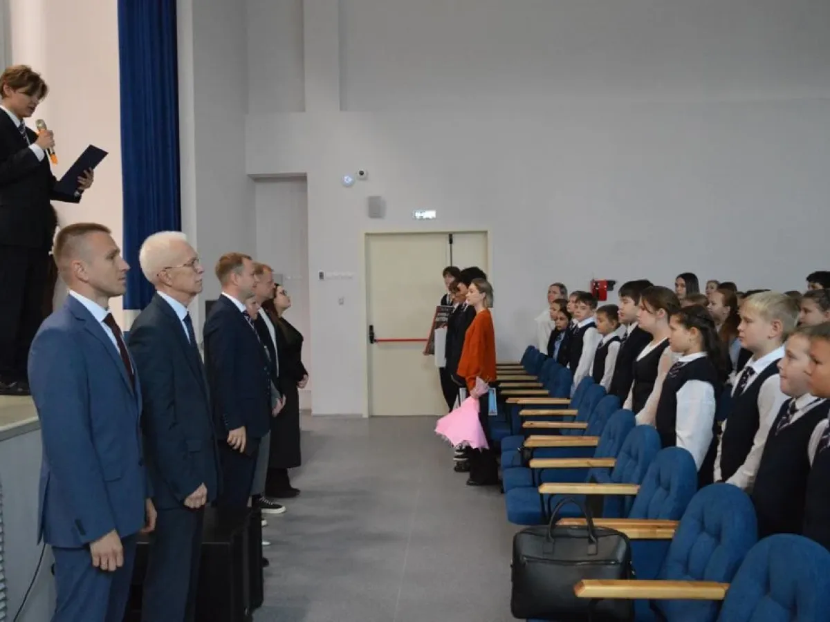 В кадетском корпусе имени В. В. Канакина открыли первичное отделение «Движения первых»