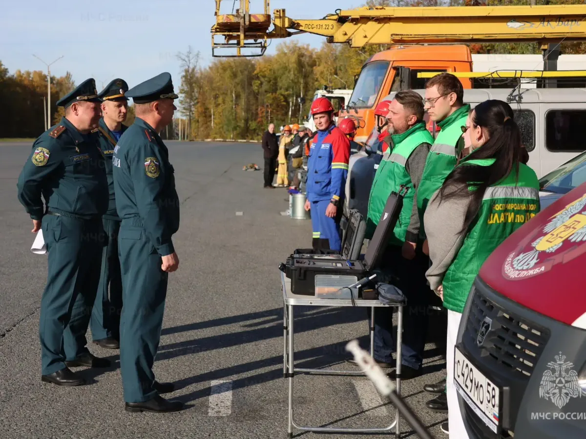 В Пензенской области продолжается тренировка по гражданской обороне
