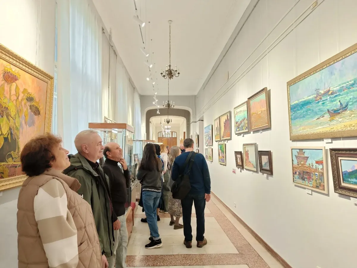 В Пензенской картинной галерее открылась юбилейная выставка Алексея Каменева
