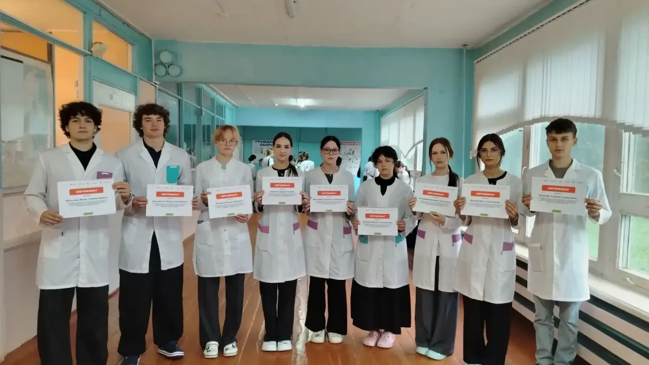 Студенты Кузнецкого филиала медколледжа получили сертификаты по первой помощи — Пенза Сейчас