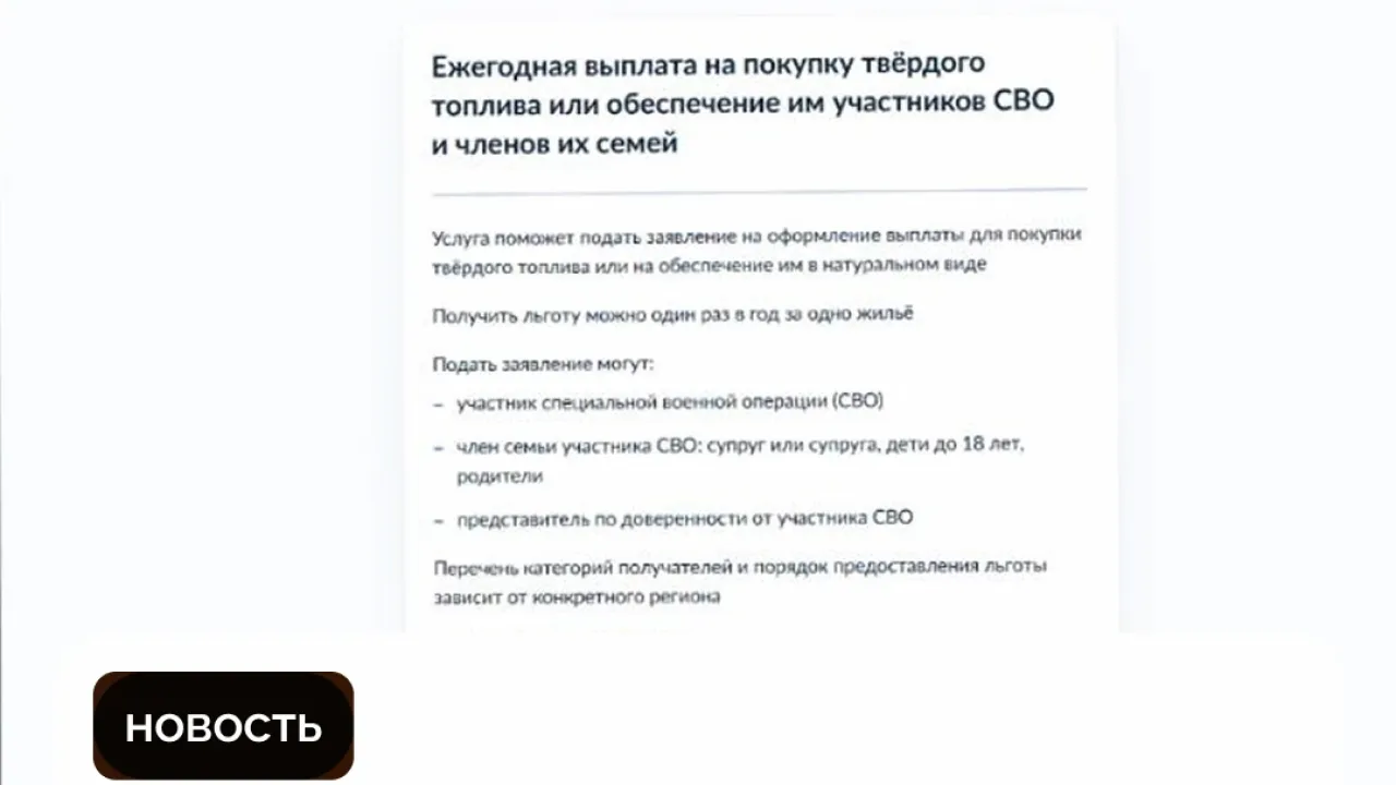 Участники СВО из Пензенской области смогут подать заявление на топливо через Госуслуги — Пенза Сейчас