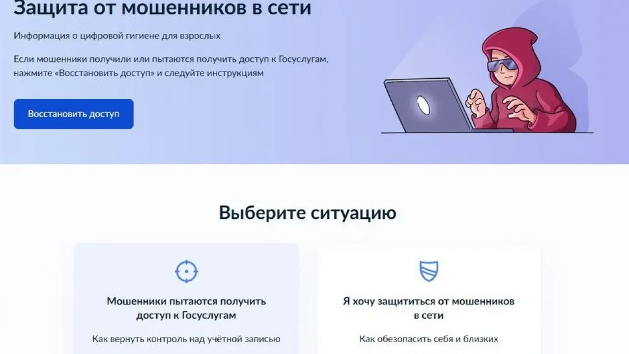 На Госуслугах заработал сервис «Защита от мошенников в сети» — Пенза Сейчас