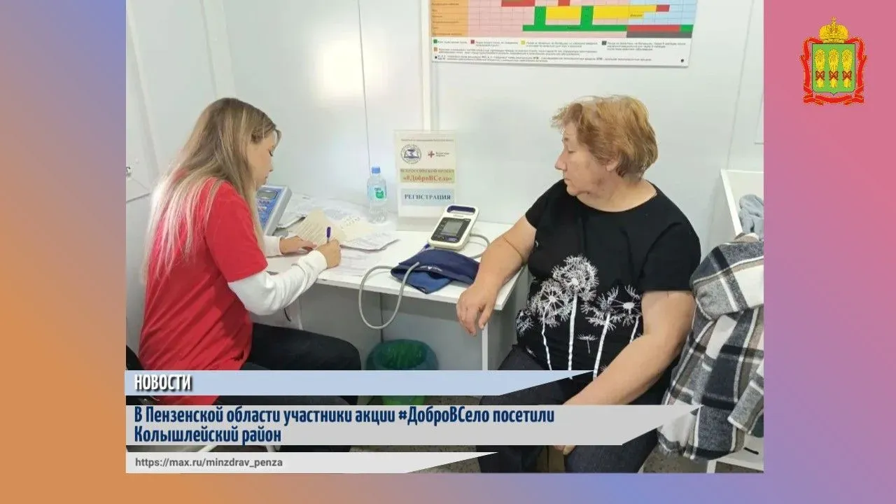 В селе Старая Потловка провели осмотр жителей на ФАПе — Пенза Сейчас