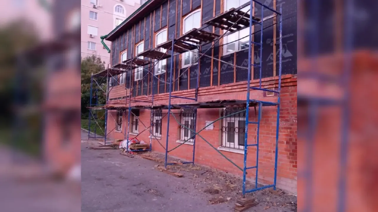 В Пензе продолжается реставрация объекта культурного наследия на улице Куйбышева, 20 — Пенза Сейчас