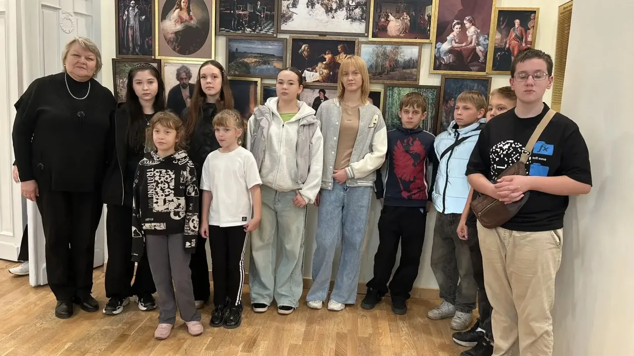 В Музее одной картины прошел благотворительный сеанс для подопечных соццентра — Пенза Сейчас