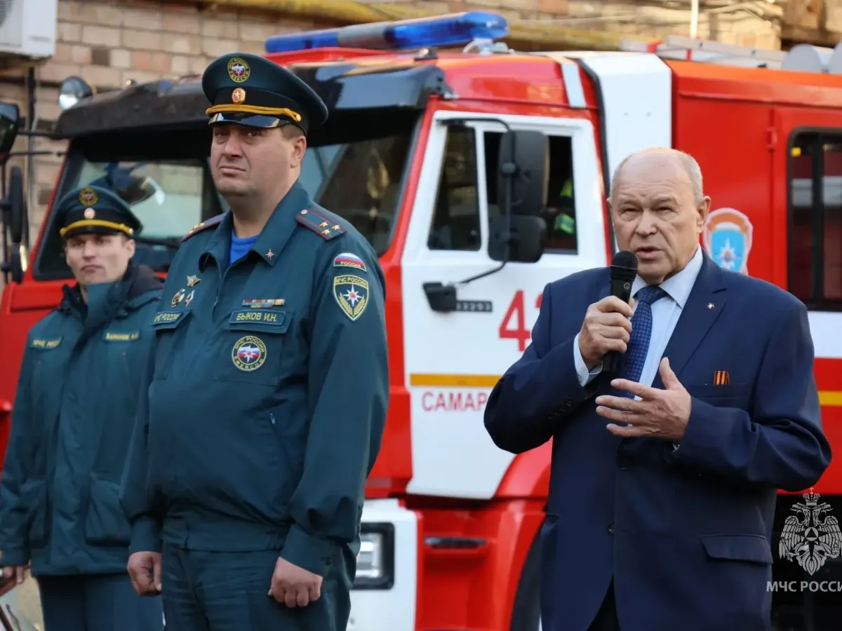 В Самарской области на пенсию проводили полковника внутренней службы Игоря Быкова