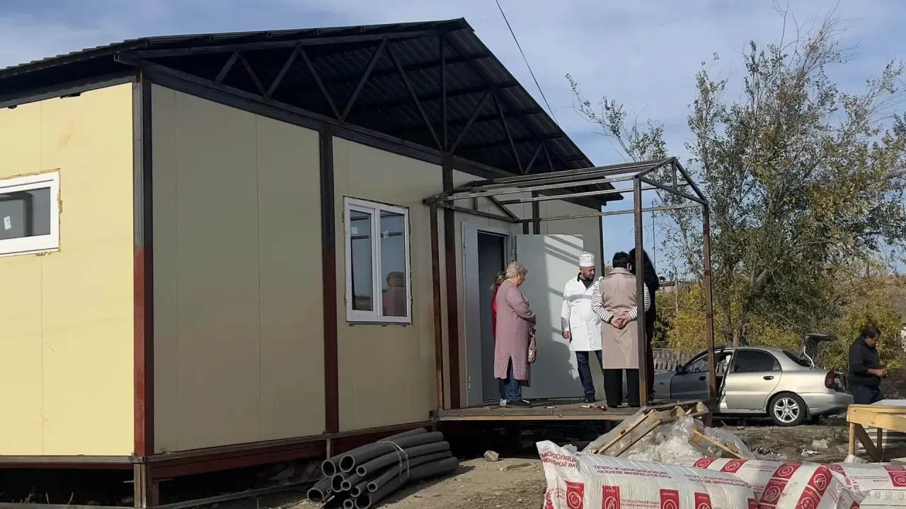 В селе Меловое строят новый ФАП по программе модернизации первичного звена — Саратов Сейчас