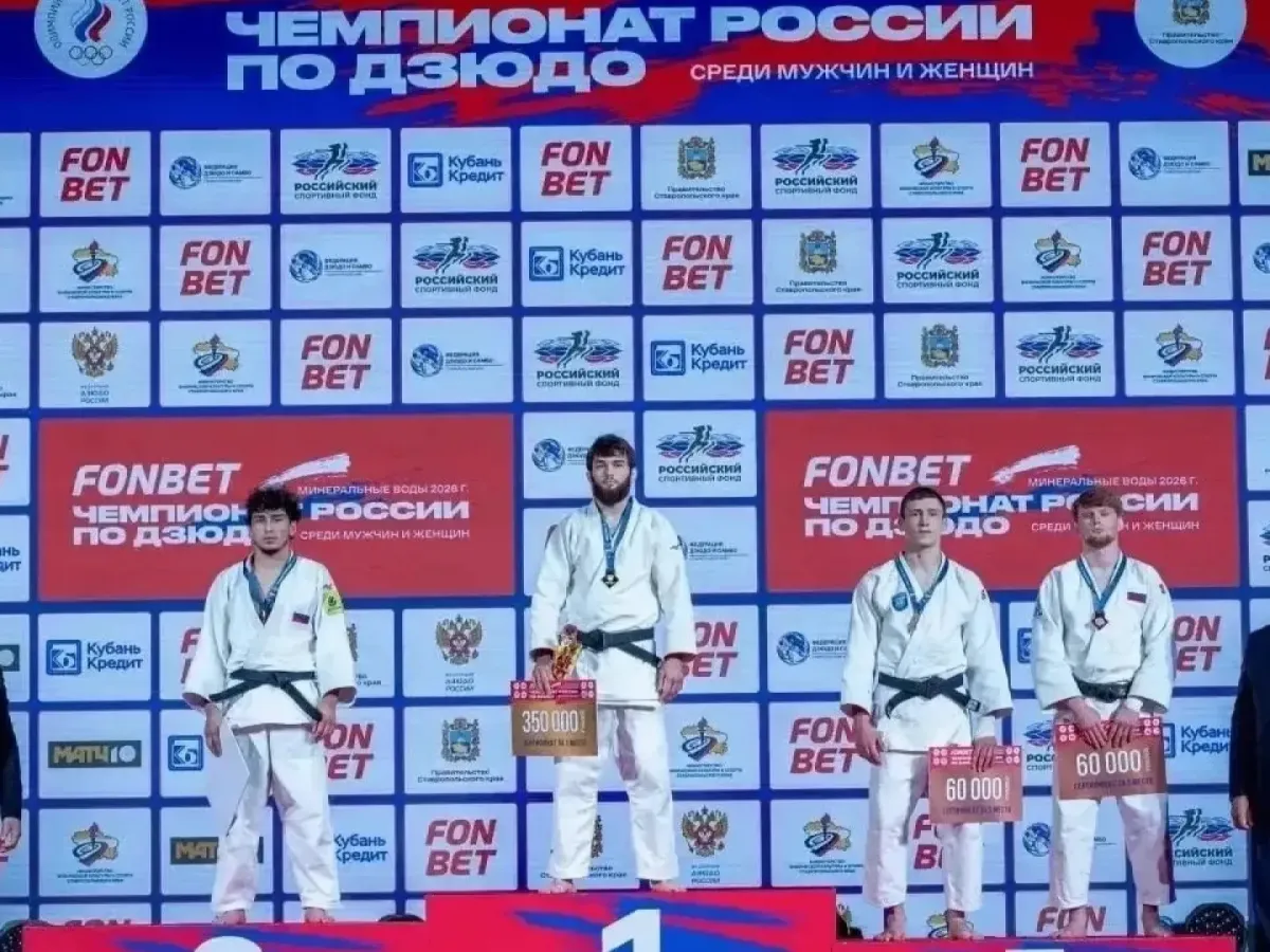 Роман Резников стал чемпионом России по дзюдо в весе до 100 кг