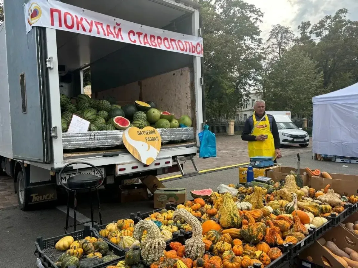 На Ставрополье с начала года провели около 27,5 тысячи продуктовых ярмарок