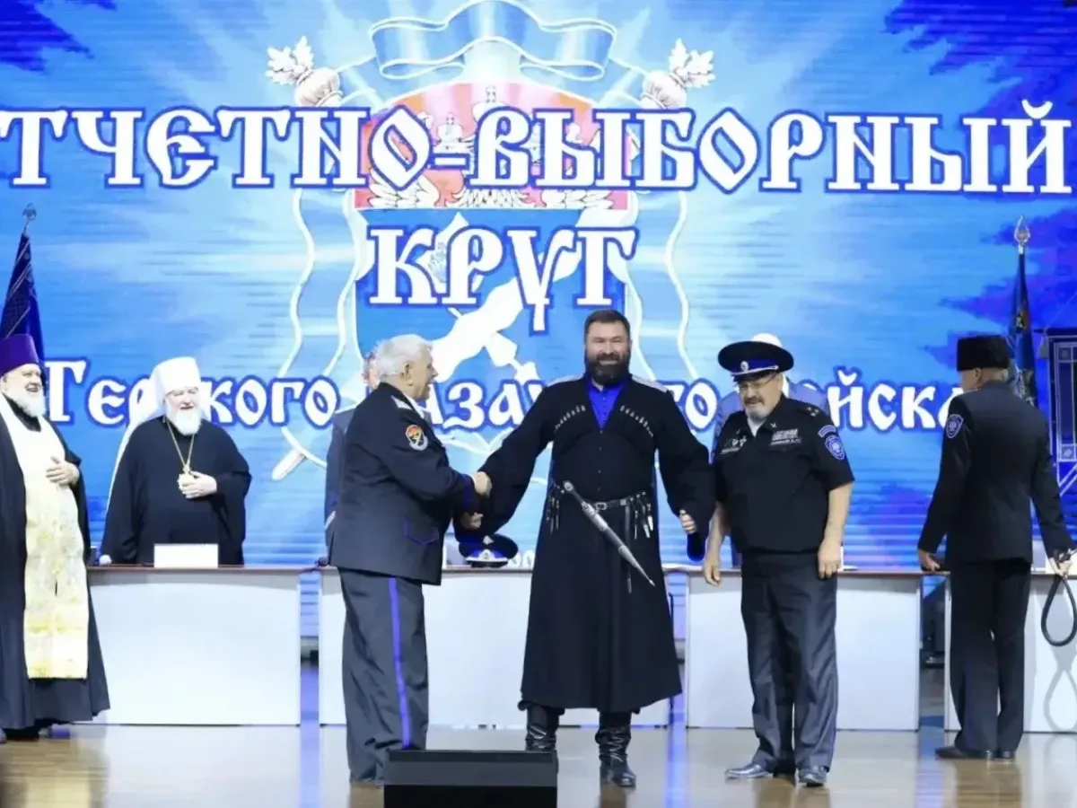 Антон Трушев избран атаманом Терского войскового казачьего общества