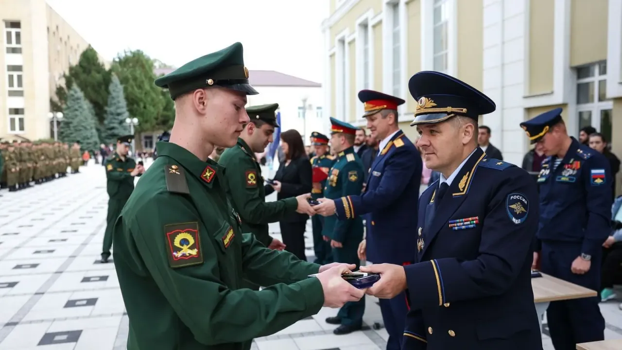 В СКФУ вручили офицерские погоны 42 выпускникам военного учебного центра — Ставрополь Сейчас