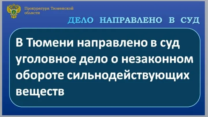 В Тюмени дело о покушении на сбыт прегабалина передали в суд — Тюмень Сейчас