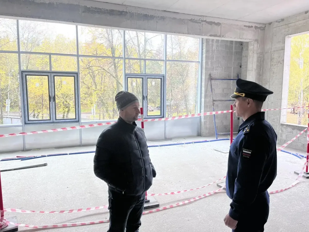 В Тюмени проверили строительство детской школы искусств имени В.В. Знаменского