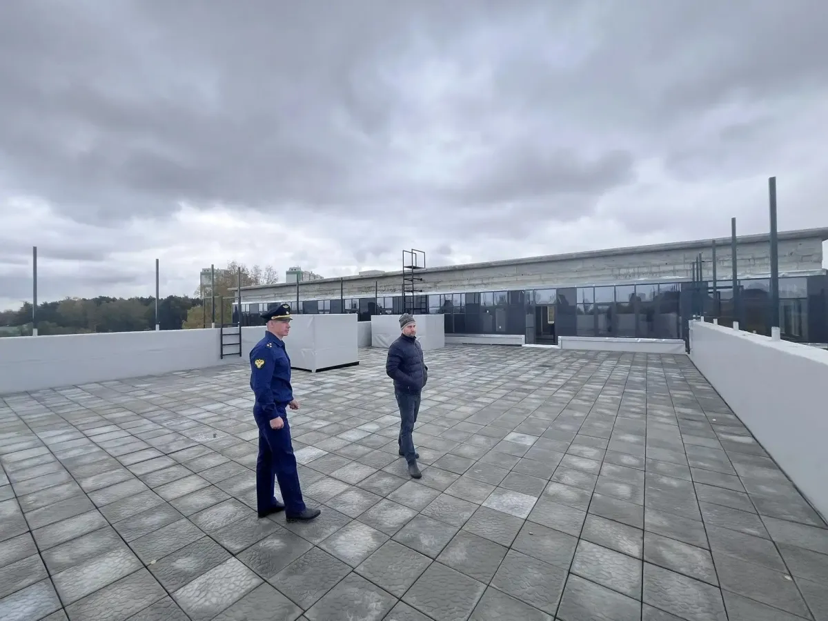 В Тюмени проверили строительство детской школы искусств имени В.В. Знаменского