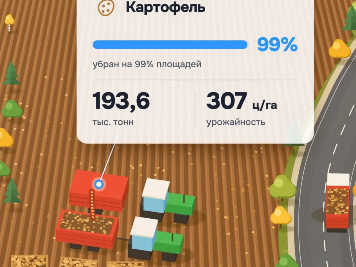В пяти муниципальных округах Тюменской области уборочная кампания подходит к завершению