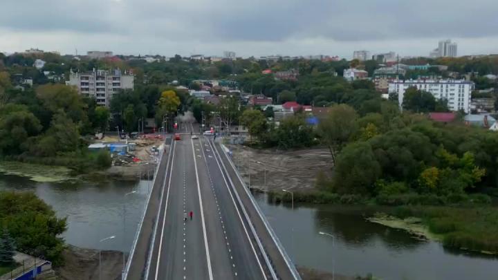 В Ульяновске открыли рабочее движение по новому мосту через Свиягу — Ульяновск Сейчас