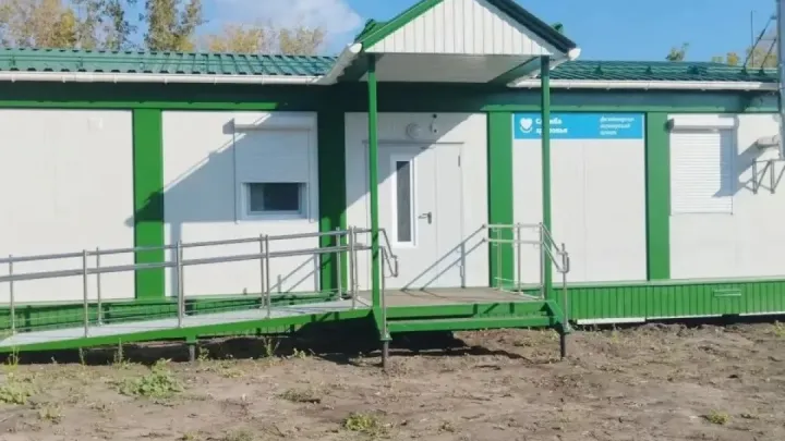 В селе Рокотушка монтировали новый модульный ФАП по нацпроекту — Ульяновск Сейчас