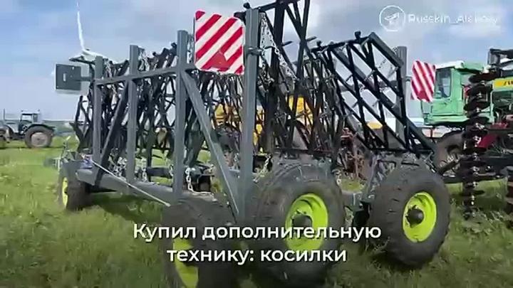 Ветеран СВО Николай Блохин вернулся к сельхозработе после ранения — Ульяновск Сейчас