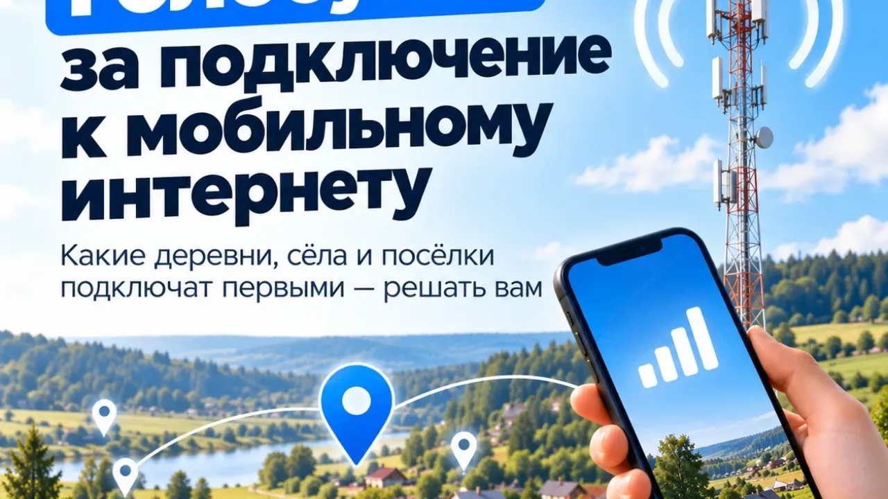 Ульяновцы голосуют за подключение населённых пунктов к мобильному интернету — Ульяновск Сейчас